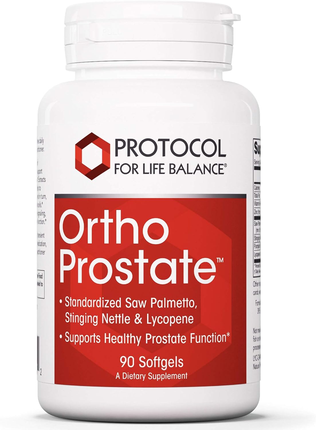 Protocol Ortho Prostate - Saw Palmetto Prostate Health Supplements for Men - 90 Softgels