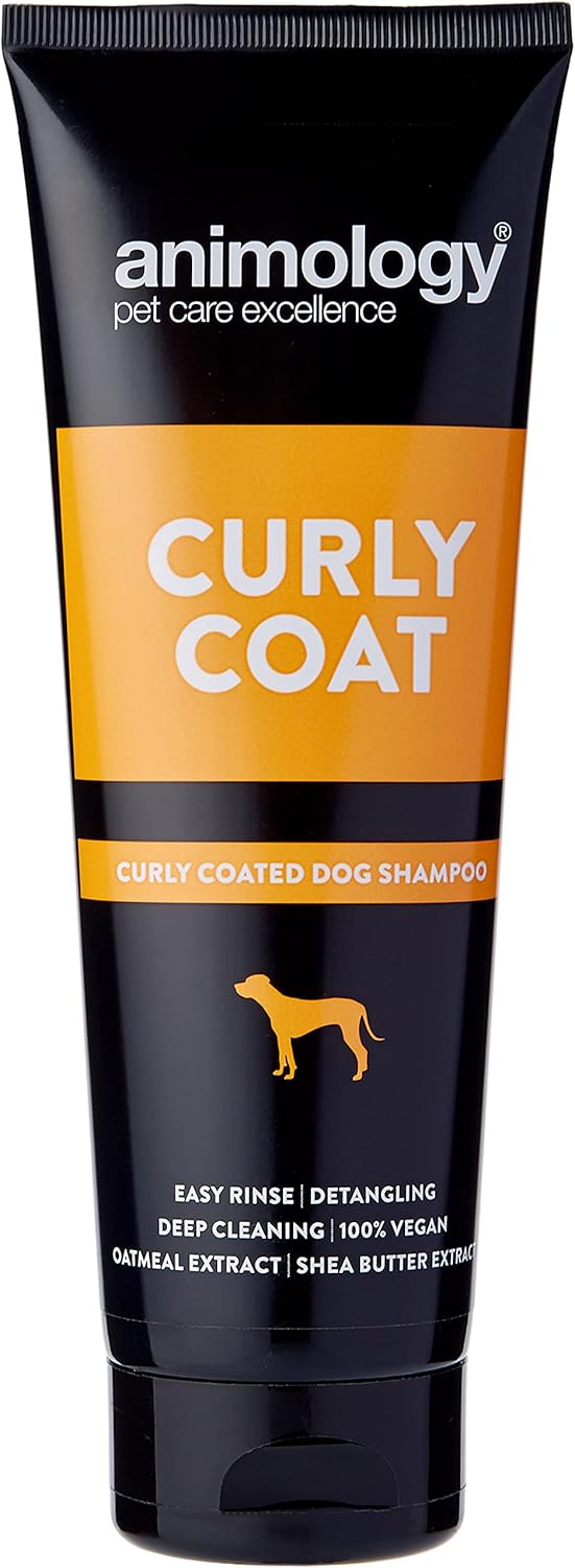 Animology Curly Coat Dog Shampoo, 250ml (Pack of 1) : Amazon.co.uk: Pet Supplies