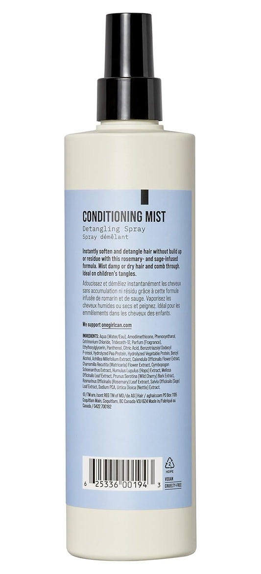 Ag Care Conditioning Mist Detangling Spray, Protect From Heat, Soften And Detangle 12 Fl Oz