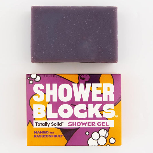 Shower Blocks - Pepper Mint Solid Shower Gel, 100G