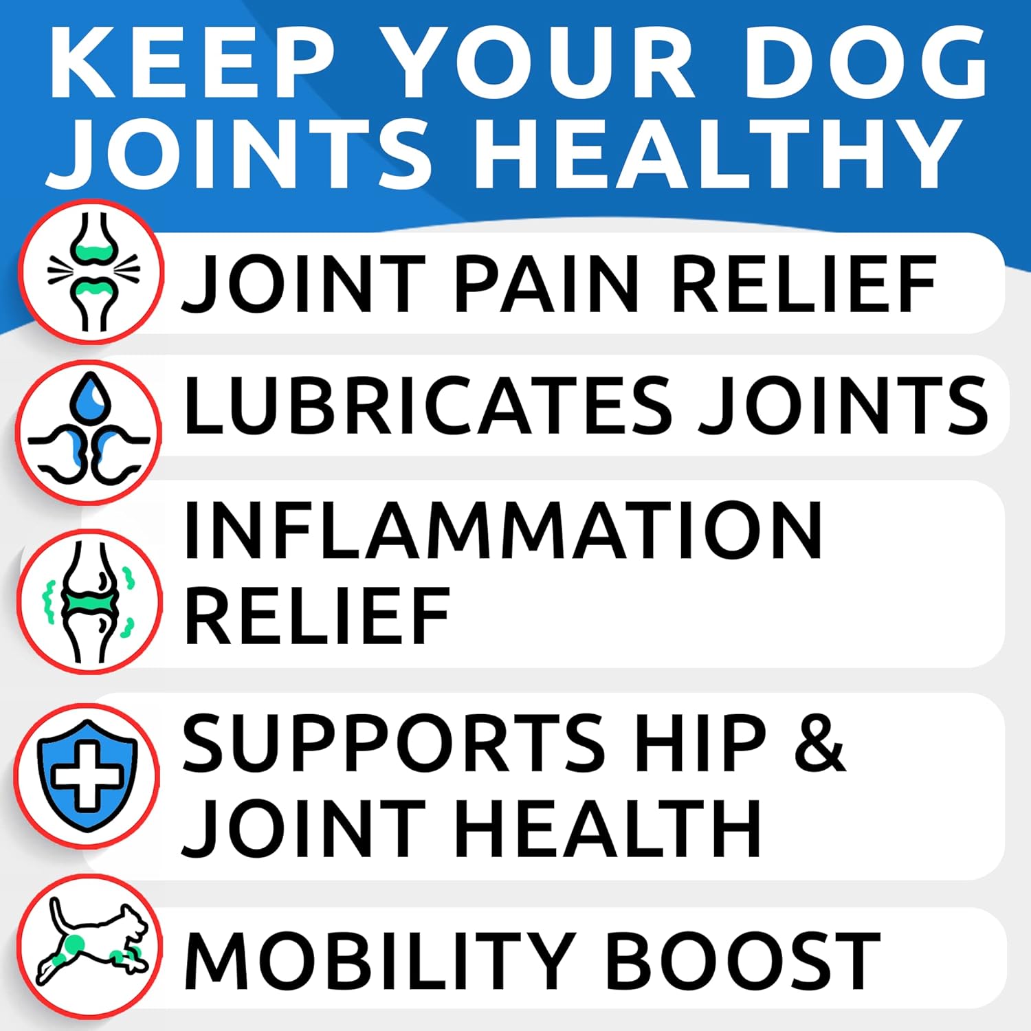 Hemp Treats + Glucosamine Dog Chews Bundle - Natural Joint Pain Relief Supplement - Hemp Oil, Chondroitin w/MSM, Omega 3 - Advanced Hip & Joint Support Formula - 120 + 120 Chews - Made in USA : Pet Supplies