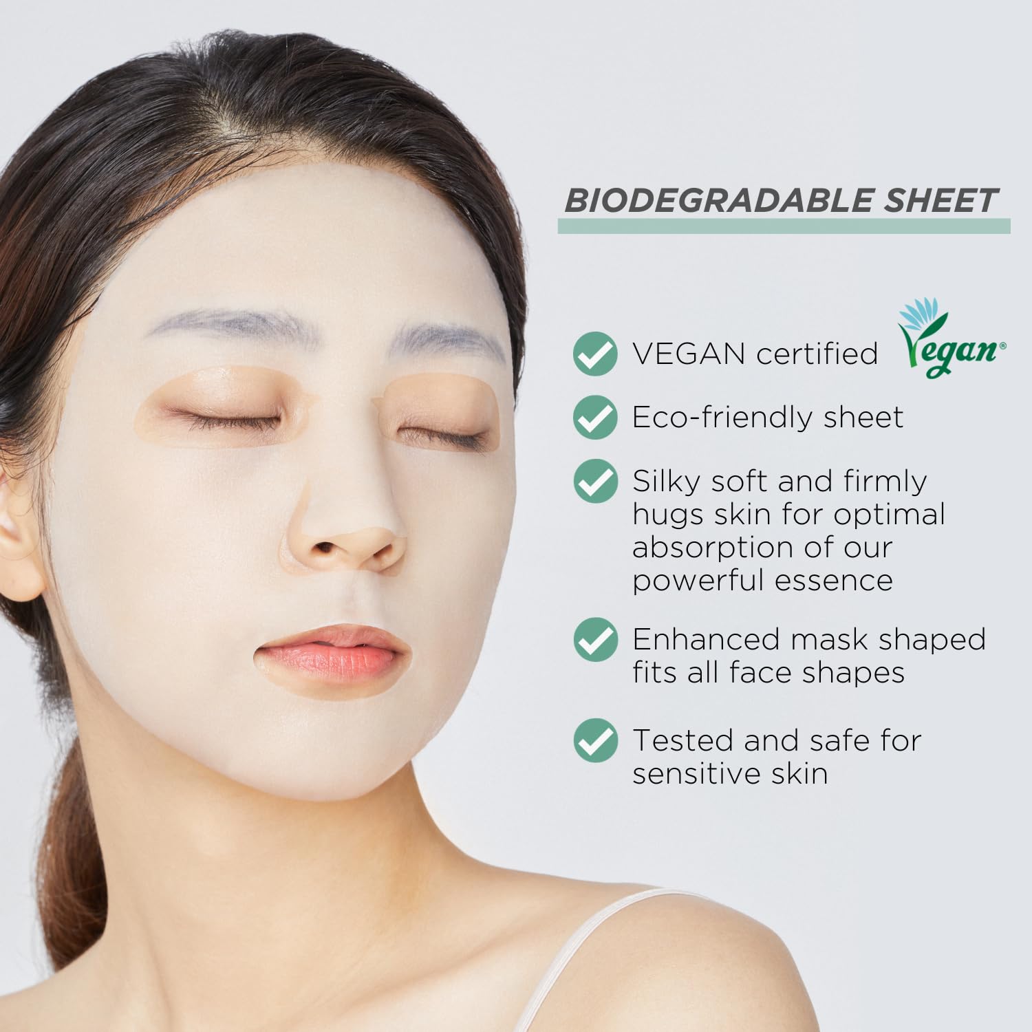Mediheal Best Korean Sheet Mask - Madecassoside Essential Face Mask 10 Sheets For Sensitive Blemish Prone All Skin Types Hydrating Moisturizing Calming Soothing : Beauty & Personal Care