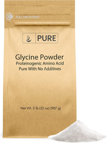 Pure Original Ingredients Glycine Powder (2Lb) Non-Gmo, Non-Essential Amino Acid, Allergen-Free