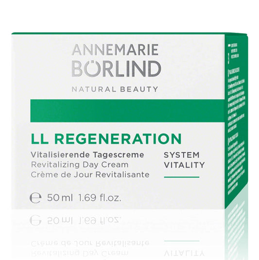 Annemarie Börlind - Ll Regeneration Revitalizing Day Cream - Natural Vitamin C E And Retinoid Anti Aging Face Cream For Visibly Firmer And Wrinkle Free Skin - Step 3 Of 5 - 1.69 Fl Oz