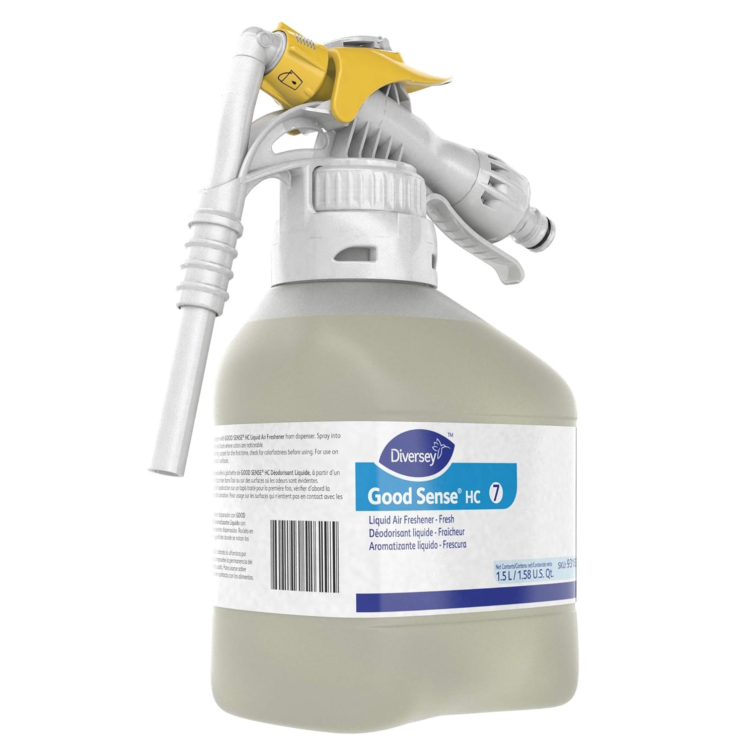 Diversey Good Sense Liquid Odor Counteractant, Fresh, 1.5 L Rtd Bottle, 2/carton: Industrial & Scientific