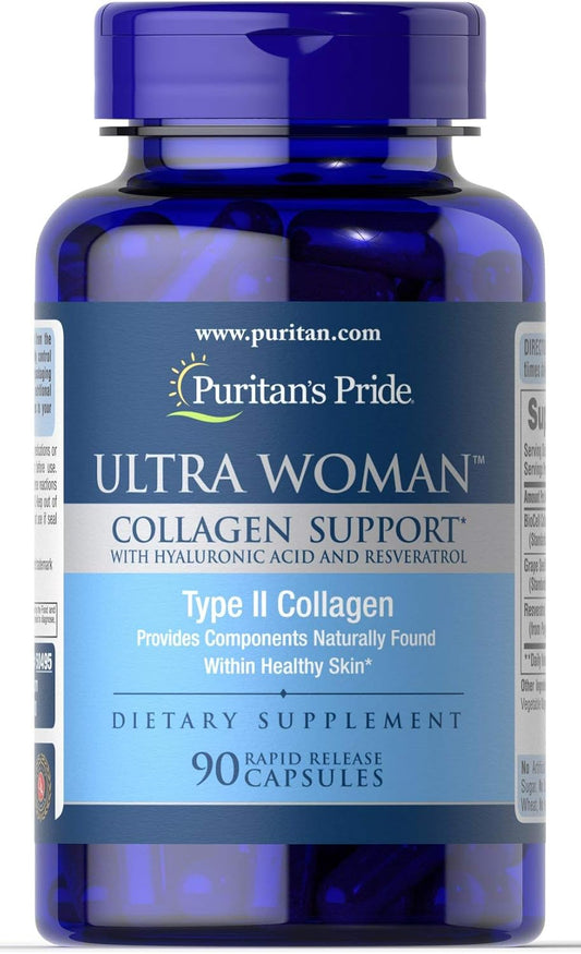 Puritan's Pride Ultra Woman? Collagen Support 1000mg with Hyaluronic Acid