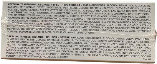 Complete Treatment For Hair Loss And Growth Control Crescina Hfsc 1300 Woman, 10 + 10 Ampoules, Labo