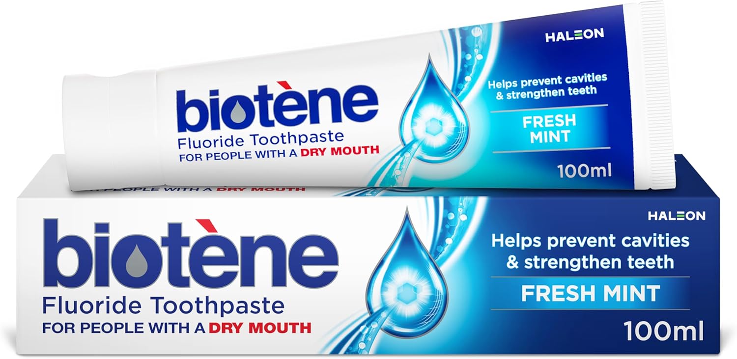 Biotène Dry Mouth Moisturising Gel, Moisturising Gel, 50 g (Pack of 2)