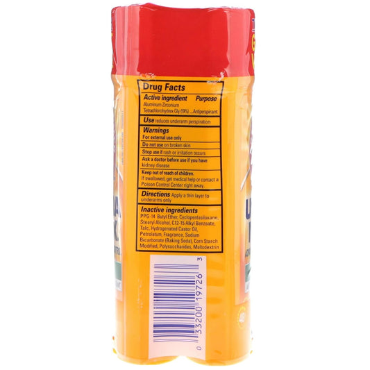 Arm & Hammer Ultra Max Fresh Solid Antiperspirant Deodorant, 2.6 Oz, Twin Pack