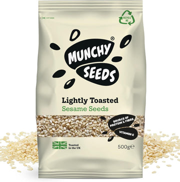 Munchy Seeds Lightly Toasted Sesame Seeds 500G