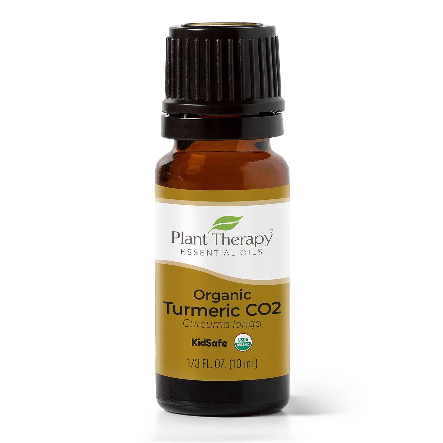 Plant Therapy Usda Certified Organic Turmeric Co2 Essential Oil 10 Ml (1/3 Oz) 100% Pure, Undiluted, Therapeutic Grade