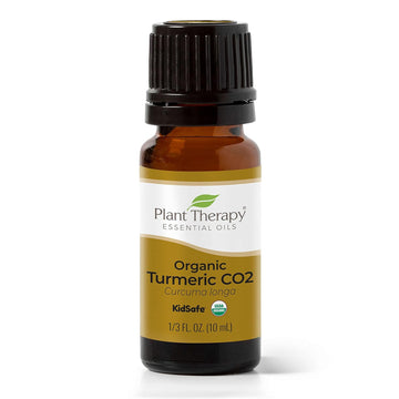 Plant Therapy Usda Certified Organic Turmeric Co2 Essential Oil 10 Ml (1/3 Oz) 100% Pure, Undiluted, Therapeutic Grade