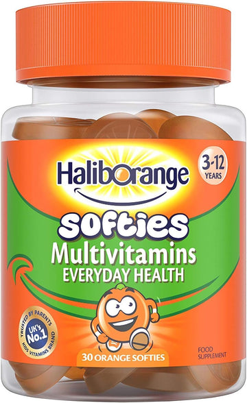 Haliborange Kids Orange Multivitamin Softies, Capsule, 30