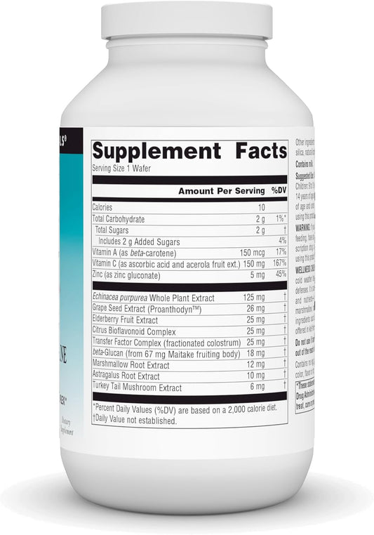 Source Naturals Wellness Children'S Immune Chewable, Great-Tasting Defense Complex, Berry Flavored* - 120 Wafers