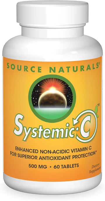 Source Naturals Systemic C, 500Mg - 60 Tablet