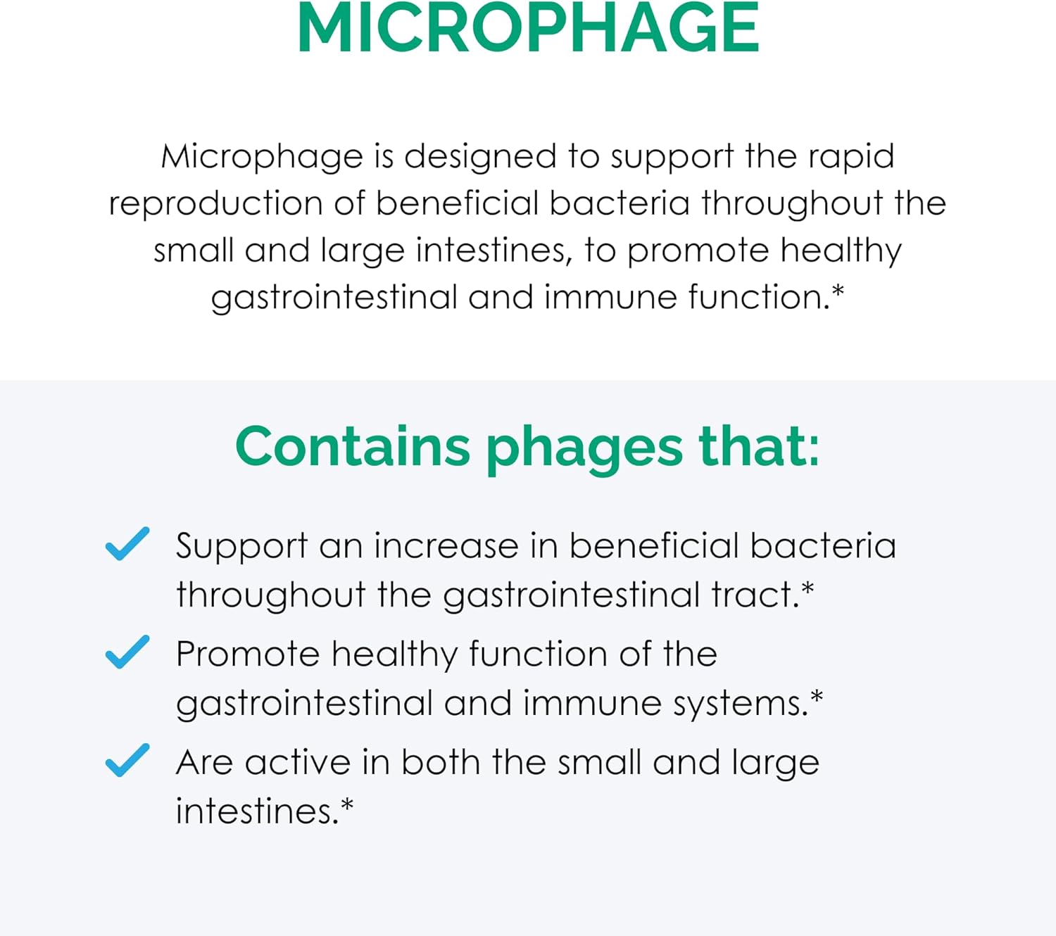Rootcology By Dr. Izabella Wentz | Microphage | Four-Phage Bacteriophage Formulation + Seven Strains Of Probiotics To Promote Healthy Gastrointestinal And Immune Function | 60 Vegetarian Capsules : Health & Household