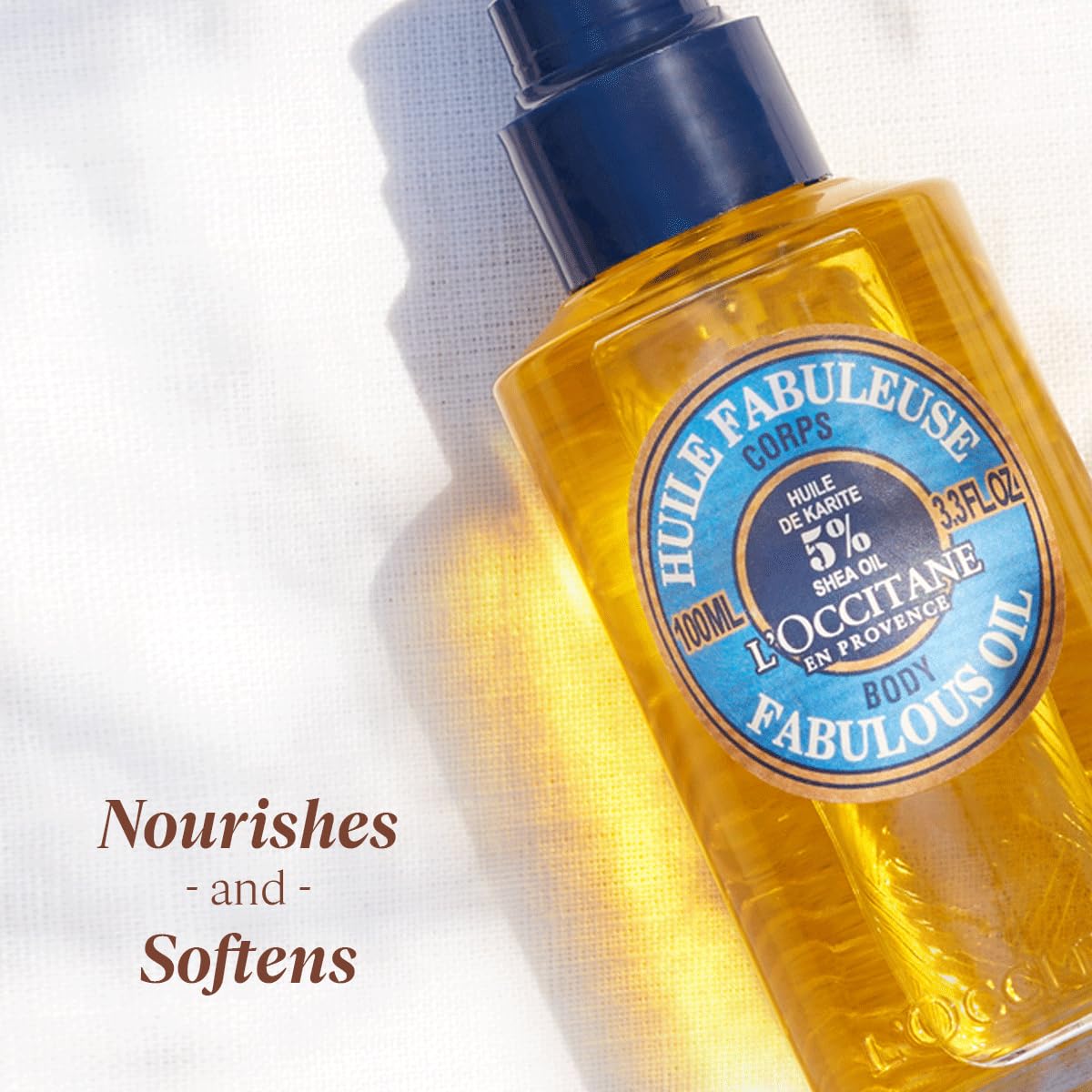 L’OCCITANE Shea Body Fabulous Oil, 3.3 Fl Oz : Beauty & Personal Care