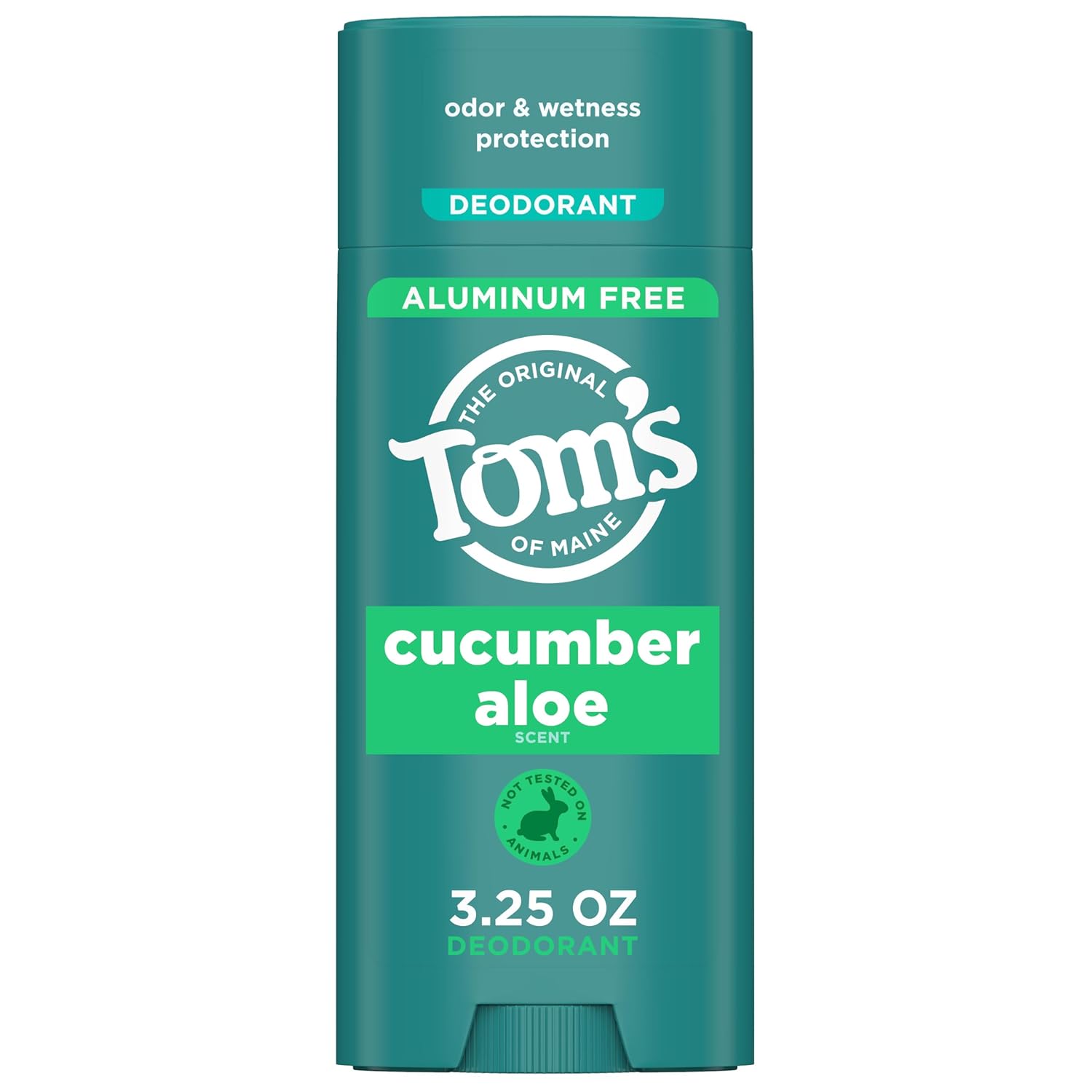 Tom’S Of Maine Cucumber Aloe Natural Deodorant For Women And Men, Aluminum Free, 3.25 Oz