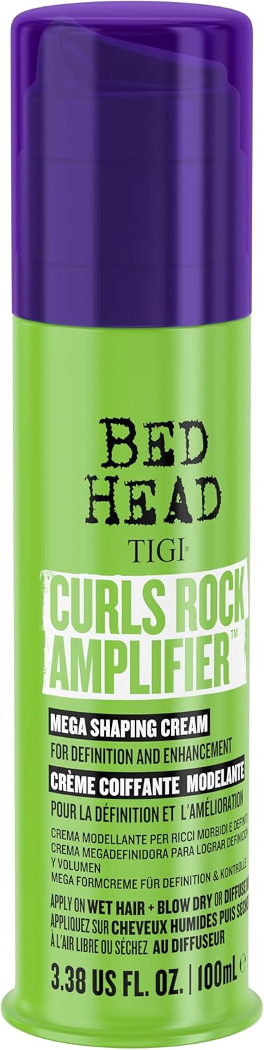 Bed Head By Tigi Curls Rock Amplifier – Curl Shaping And Defining Cream With Anti Frizz Protection For Beautifully Enhanced Curls And Waves, 100Ml?