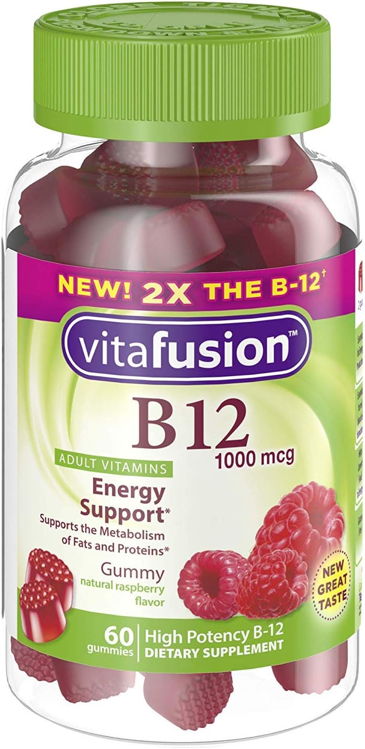 VIT B-12 1000 mcg Supplement, 120 Count : Health & Household