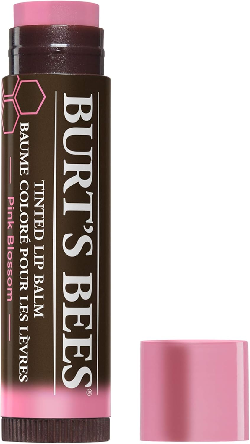 Burt'S Bees 100% Natural Tinted Lip Balm, Pink Blossom, 4.25G