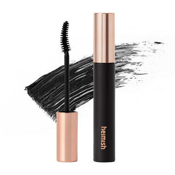Heimish Dailism Smudge Stop Mascara, Curling & Lengthening, Long-Lasting, Waterproof, Smudge-Proof, Non-Clumping, Washable Cleansing Korean Mascara, 0.32Oz/9G - Brown Curling