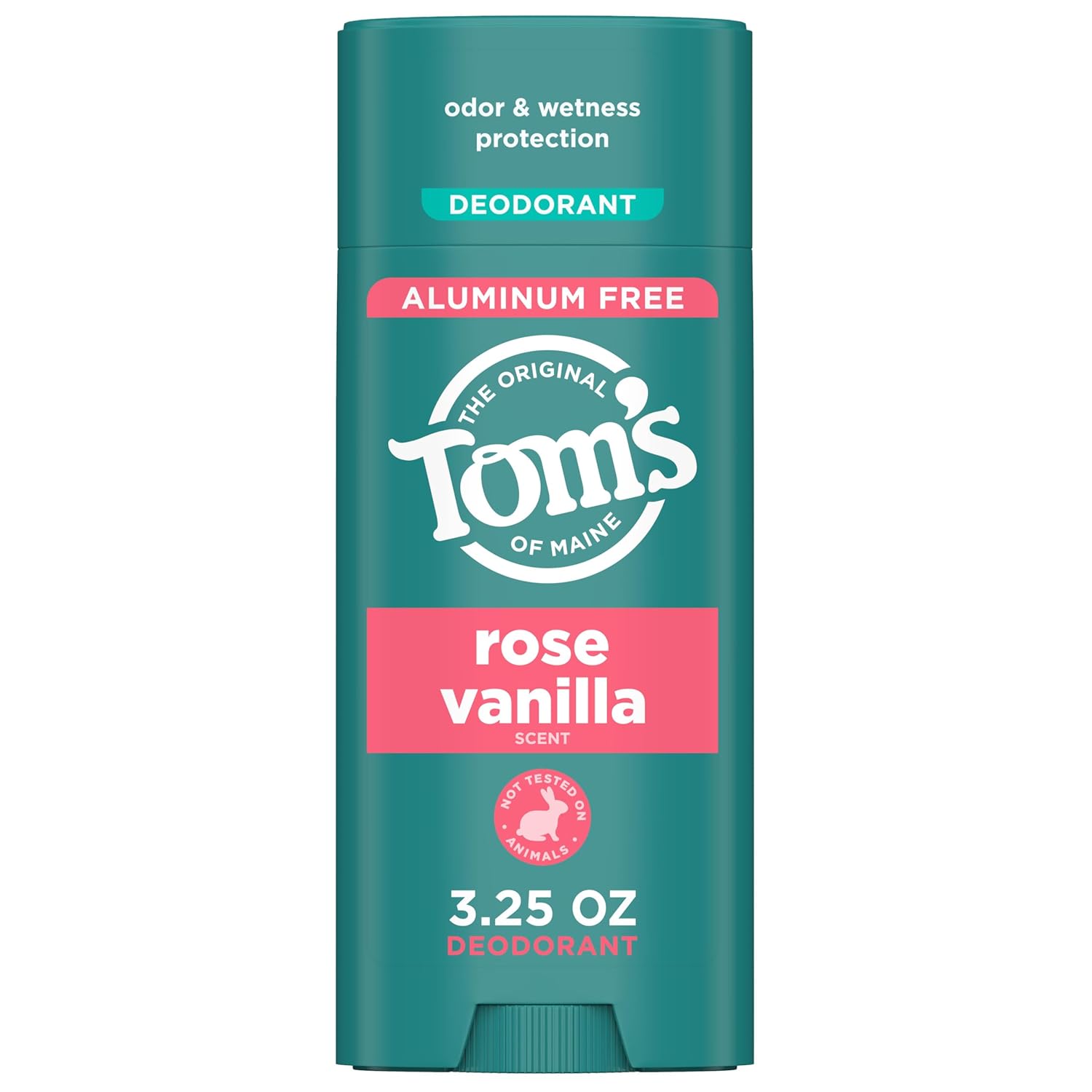 Tom’S Of Maine Rose Vanilla Natural Deodorant For Women And Men, Aluminum Free, 3.25 Oz