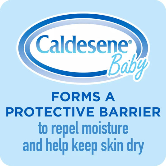Caldesene Cornstarch Baby Powder With Zinc Oxide, Talc-Free Baby Powder, 5 Oz (4 Pack)