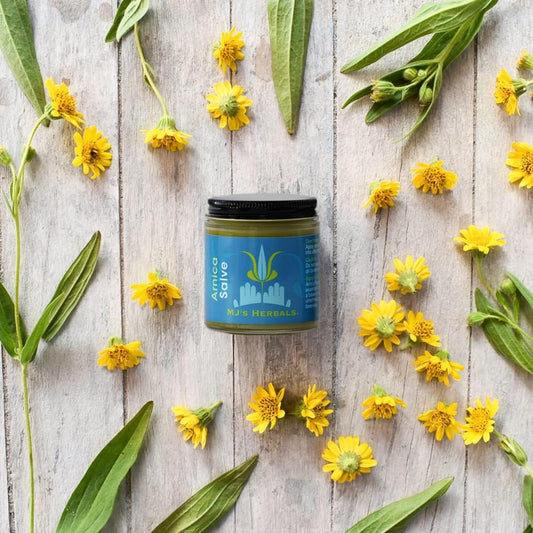 Mj’S Herbals Arnica Salve | Maximum Strength, | Fantastic Massage & After Yoga Balm | No Parabens, No Synthetics (4 Oz)
