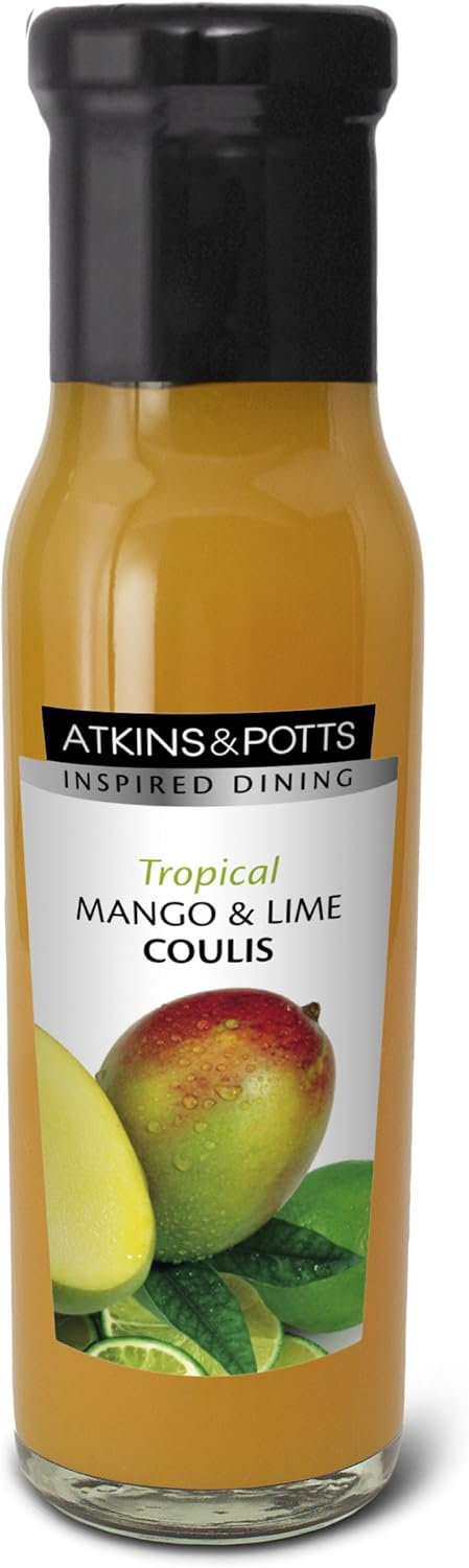 Atkins & Potts - Mango & Lime Coulis - 250G
