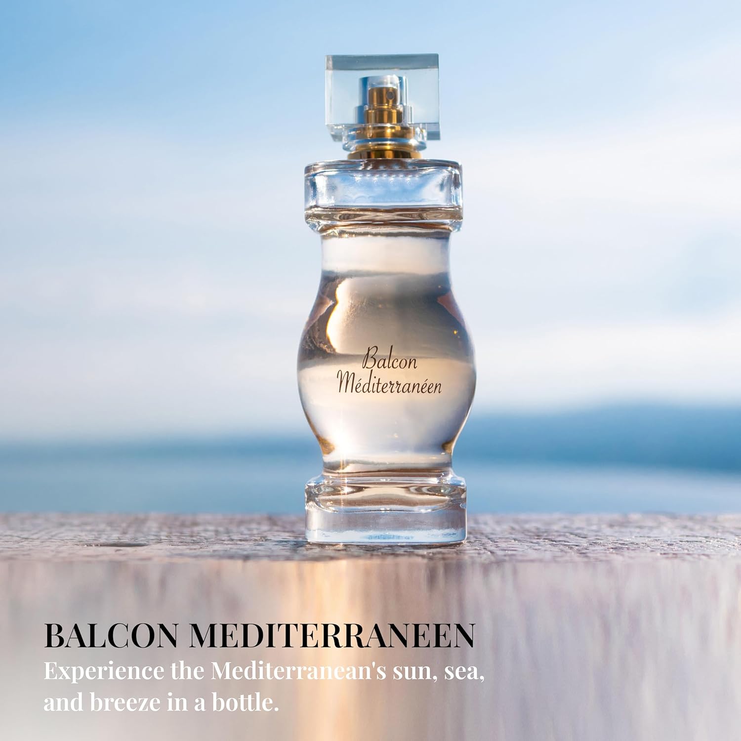 Jeanne Arthes - French Way Of Life, Collection Azur, Balcon Mediterranéen Eau De Parfum, Spray Perfume For Women, Fruity Floral Scent, Notes Of Lemon, Mint, Made In France, 3.3 Fl.Oz : Beauty & Personal Care