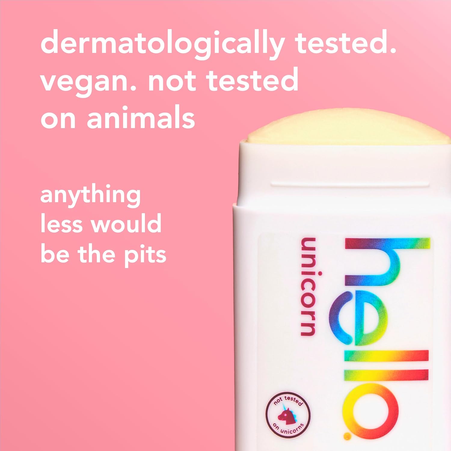 Hello Lavender Vanilla Aluminum Free Deodorant For Women And Men With Shea Butter, 24-Hour Freshness, Baking Soda Free Deodorant, Dermatologically Tested, 2.6 Oz Stick : Beauty & Personal Care