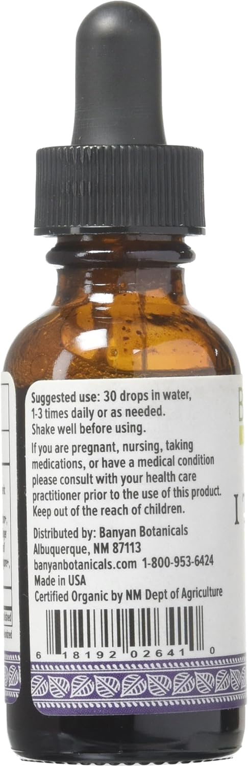 Banyan Botanicals I Travel Well Liq Extract, USDA Organic, Ayurvedic Herbal Formula Designed To Support The Body's Natural Ability To Adapt To The Stresses Of Travel Including Changes In Time Zone