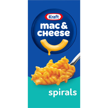 Kraft Spirals Macaroni and Cheese Dinner, 5.5 oz Box