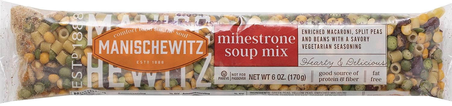 Manischewitz Soup Mix Minestrone Pack of 4 : Everything Else