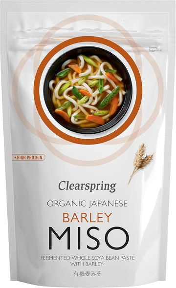 Clearspring Organic Japanese Barley Miso Pasteurised Paste