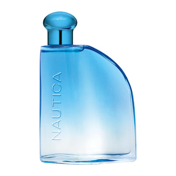 Nautica Pure Blue Eau de Toilette, Fougere Aromatic Marine Fragrance, Vegan Formula, Long-Lasting Scent, 3.3oz
