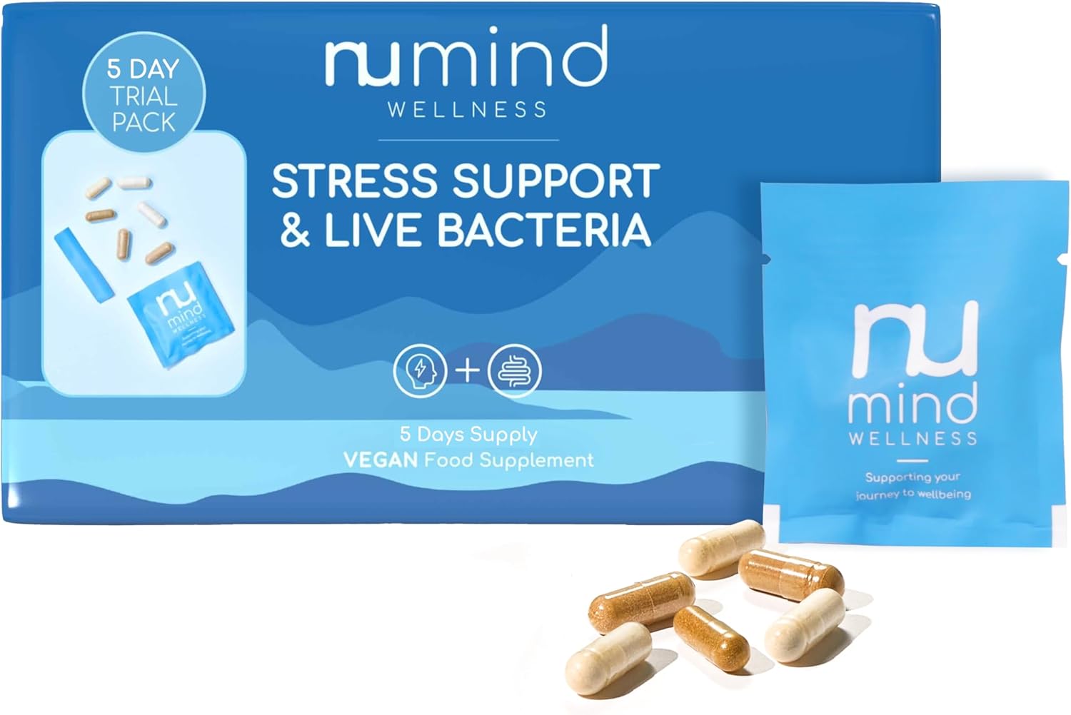 Nu Mind Probiotic Complex Supplements 5 x Day Trial – 20 Billion Cultures & 15 Strains | Probiotics | Gut Health & Digestion | Vegan Capsules – Daily use for Gut Flora : Amazon.co.uk: Health & Personal Care
