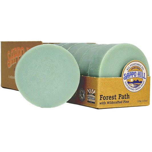 Sappo Hill Soapworks Forest Path Pine Soap, 3.5 Oz : Beauty & Personal Care