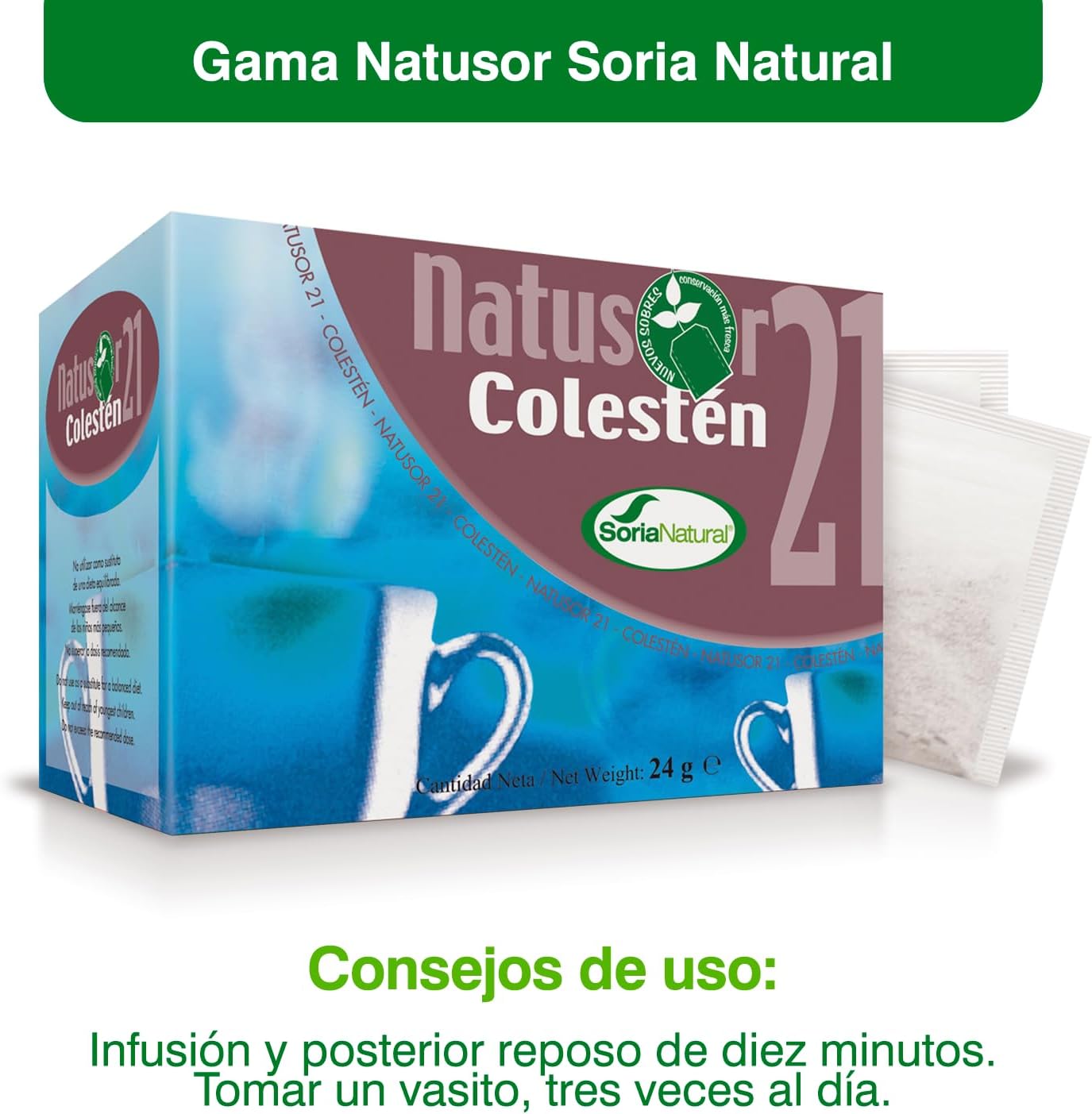 Soria Natural Natusor 21 - Infusion Colestane