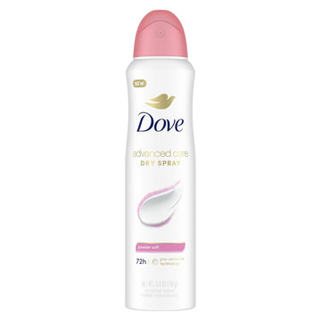 Dove Advanced Care Antiperspirant Deodorant Spray Powder Soft Pack Of 12 To Help Skin Barrier Repair After Shaving 72Hour Antiperspirant Deodorant For Soft Underarms With Boosted Ceramide Levels 3.8Oz