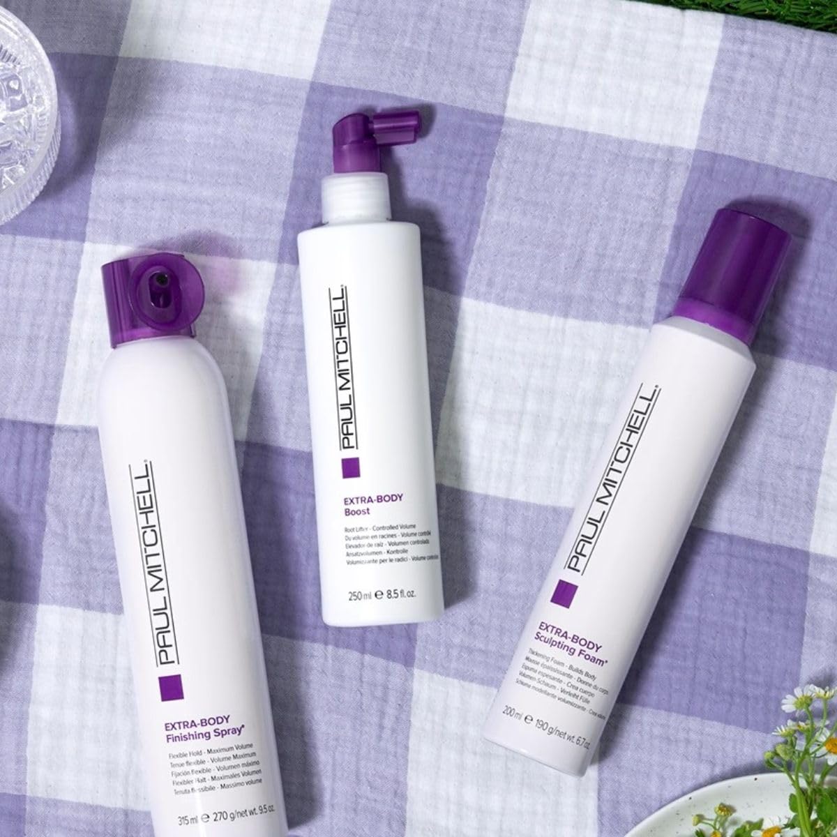 Paul Mitchell Extra-Body Finishing Spray, Flexible Hold, Maximum Volume, For Fine Hair, 9.5 oz. : Beauty & Personal Care