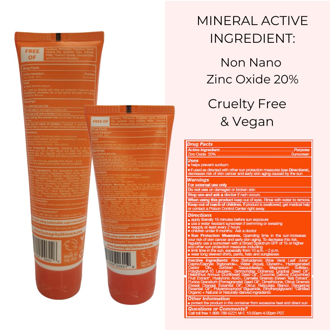 Suntegrity Mineral Body Sunscreen - Spf 30, 5 Oz : Beauty & Personal Care