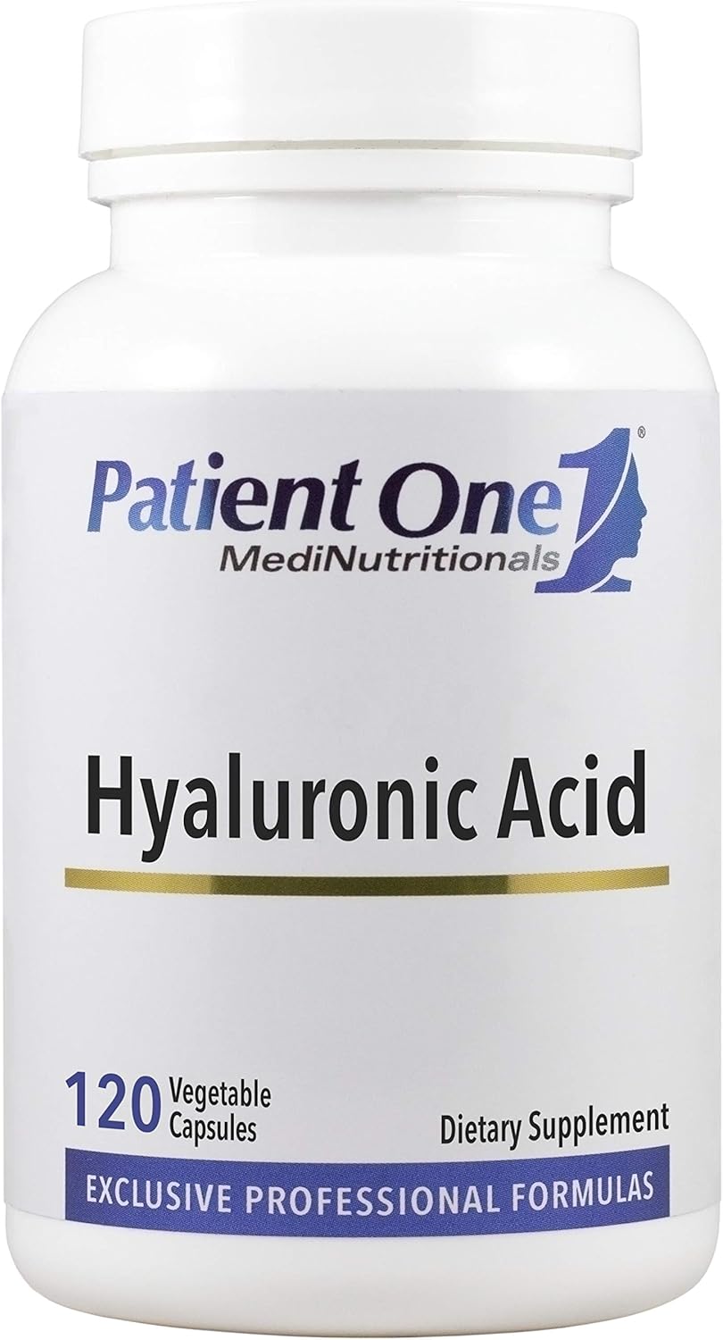 Patient One Hyaluronic Acid 100Mg | Supplement To Support Hydrated, Youthful Skin And Joint Health* | 120 Capsules