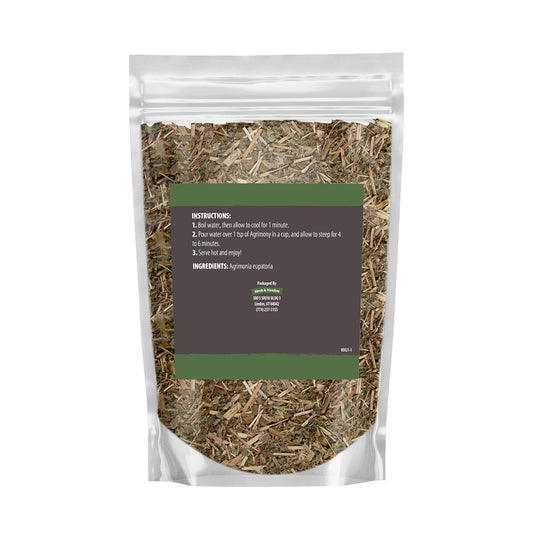 Birch & Meadow 8 Oz Of Agrimony Raw Herb, No Additives, Herbal Tea