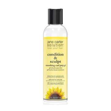 Jane Carter Solution Condition & Sculpt Smoothing Curl Prep Gel (8Oz) - Soft Hold, Smoothing, Moisturizing