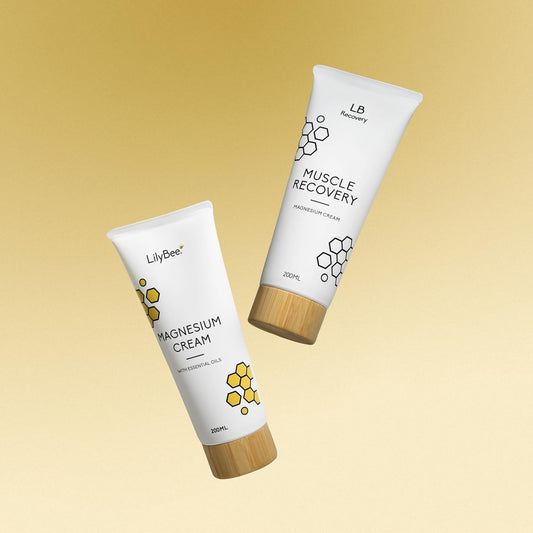 Lilybee - Lb Recovery Magnesium Cream, 200Ml - 100% Pure And Natural Ingredients - Lightweight And Moisturising Formula Which Absorbs Effortlessly Into The Skin And Aids Muscle And Joint Recovery