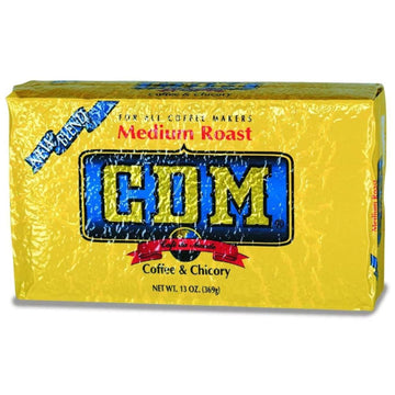 Cdm Medium Roast Ground Coffee & Chicory For All Coffee Makers, 13Oz Bag (Pack Of 1)