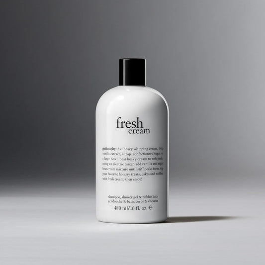 philosophy fresh cream - Hydrate, Soothe, and Soften, Notes of Creamy Vanilla, Heliotrope, and Tonka Bean