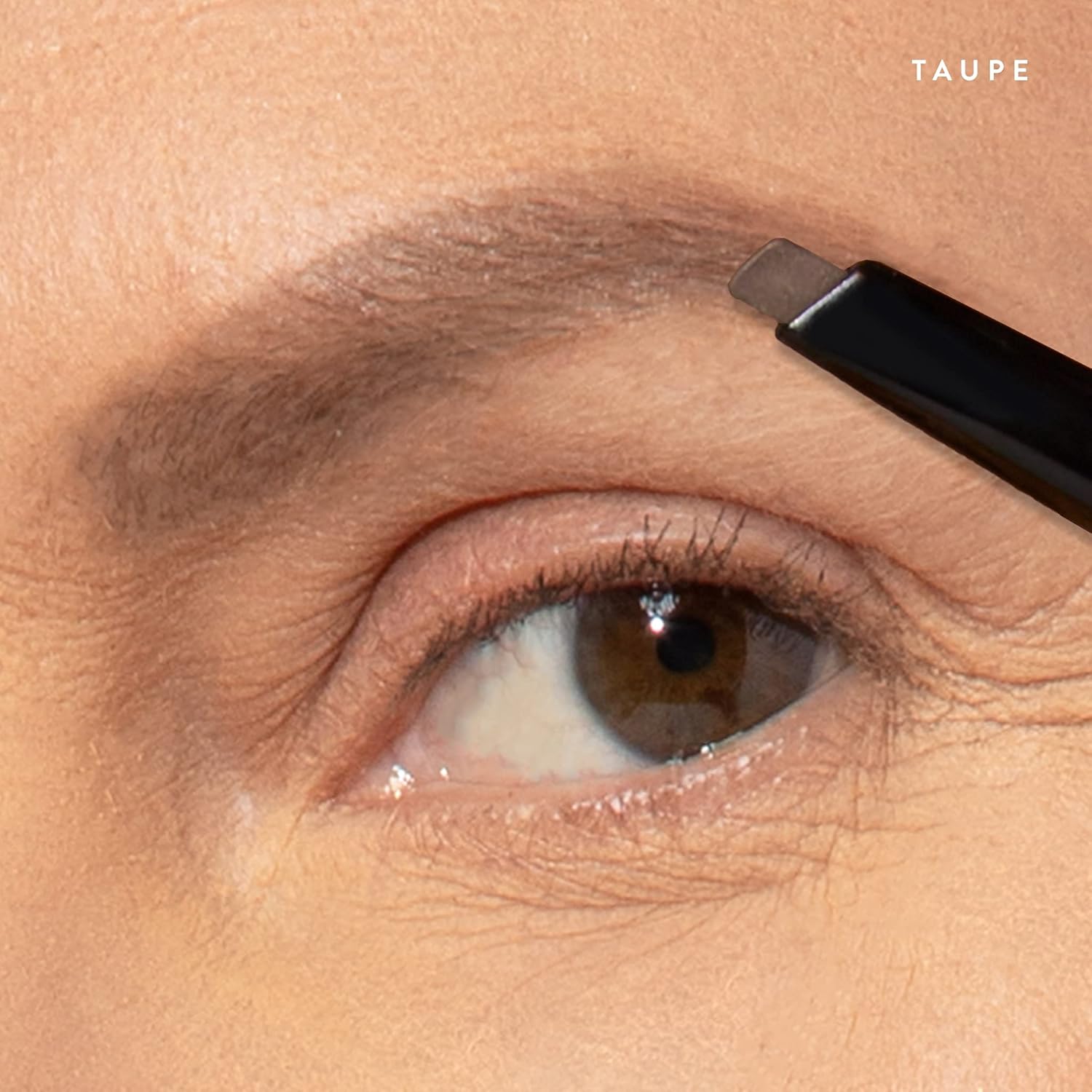 Laura Geller New York Sculpt-N-Stay Waterproof Brow Pencil & Gel- Dark Brown